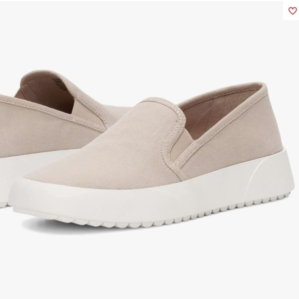 Lucky Brand - Smoke Gray Gimmony Canvas Slip-On Sneaker
